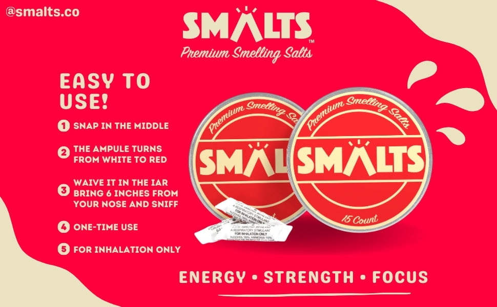 Smalts - Smelling Salts Tin (30 Count)